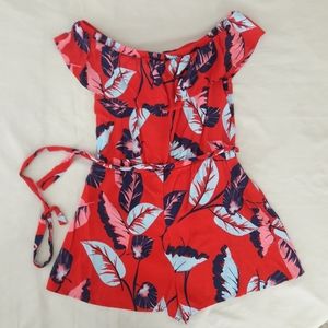 Express Women's Floral Romper